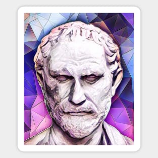 Megasthenes Pink Portrait | Megasthenes Artwork 8 Magnet